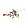 thumbnail image 4 of Rama de bayas artificiales, flores falsas de plástico, hojas, bayas decorativas, plantas de bayas rojas para decoración de Navidad y Año Nuevo, 4 of 5