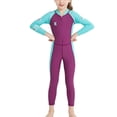 thumbnail image 1 of Kid Wetsuit Niño traje de neoplatos niños con traje de verano Summer Mojado en el exterior Traje de baño de verano para niños para el verano Natación al aire libre Surfing Buceo Rose Red S Advancent OD003688-11, 1 of 7