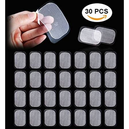 30Pcs ABS Trainer Replacement Gel Sheet Abdominal Toning Belt Muscle Toner Ab Trainer Accessories Gel Sheets Gel Pad For Muscle (Best Gauze Pads For Toner)