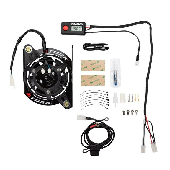 Tusk Digital Radiator Fan Kit For HUSQVARNA TX 300 2017-2019