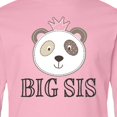 thumbnail image 4 of Inktastic Big Sis Panda Sister Announcement Long Sleeve Youth T-Shirt, 4 of 5