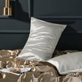 thumbnail image 6 of Ntbay 2 Pack Silky Satin King Pillowcases for Hair and Skin, Luxury and Soft Pillow Cases with Envelope Closure, 20" x 40", Silver Gray, 6 of 6