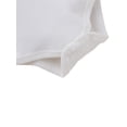 thumbnail image 5 of Qiylii Baby Girls Solid Color Outfit, Fly Long Sleeve O-Collar Romper+Pants, 5 of 8