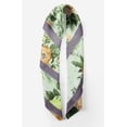 thumbnail image 2 of Bimba Womens Rectangular Printed Cotton Voile Scarf Neck Head Wrap-40 x 80 Inches, 2 of 7