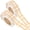 Khaki, variant on Liukekj Kraft Paper Price Label Stickers for Jewelry, 1 Roll Adhesive Tags for Earrings, Necklaces, Bracelets, Easy to Apply