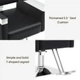 thumbnail image 5 of BarberPub Classic Recline Hydraulic Barber Salon Spa Chair Hair Styling Beauty Cushion Black 3018, 5 of 9