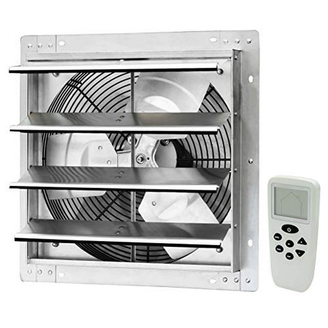Iliving Ilg8Sf16Vc Shutter Mount Exhaust Fan, Silver
