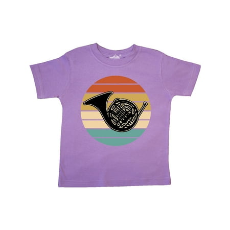 

Inktastic French Horn Retro Music Gift Gift Toddler Boy or Toddler Girl T-Shirt