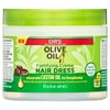 ORS Olive Oil Fortifying Crème Hair Dress for All Hair Types, Moisturizes & Strengthens, 4 oz