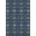 thumbnail image 2 of Addison Rugs Mayfield Premium Machine Washable Traditional Global Navy Rectangle Rug, 3' x 5', 2 of 8