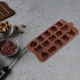 thumbnail image 4 of 3 Pcs Chocolate Mold Silicone Molds Cookie Baking Molds Pudding Mold Letter Mold Chocolate for Molds, 4 of 6