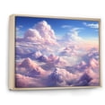 thumbnail image 2 of Designart "Adorable Scenic Clouds I" Clouds Floater Framed Wall Decor, 2 of 5