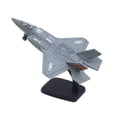 thumbnail image 3 of Bunblic Modèle de Chasseur en Alliage 1/72 Aviation Réaliste Avion d'Action Jet de Chasseur pour Décoration Commémorative Bureau Jouets pour Enfants Cheminée Gris, 3 of 8