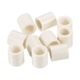 thumbnail image 1 of Ferrules de taco de billar de 12x13mm, puntas de reemplazo para taco de billar, paquete de 10 en blanco, 1 of 5