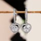 thumbnail image 3 of Qarigey 2 piezas pendientes cobre plata hueco encanto pendiente boda joyería para mujeres y niñas esposa presente moda Ropa, zapatos y accesorios Miscelánea Qarigey AP016897-00, 3 of 6