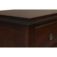 thumbnail image 6 of New Classic Furniture Tamarack Solid Wood 2-Drawer Nightstand in Cherry, 6 of 9