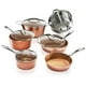 thumbnail image 1 of Batería de Cocina Gotham Steel Martillada 10 Piezas Apta para Horno y Lavavajillas, 1 of 8