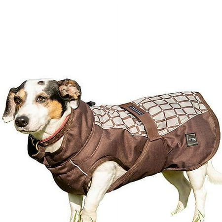 UPC: 0617529587204 | FITS Dog Coats XS Brown Blocks