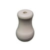 White Vase Shaped Wood Tassel for Blind Pull Cord-String Child Safety (6 Pieces)