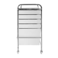 thumbnail image 4 of Kit Sillon Barberia Reclinable Negro Organizador 12 Cajones Multiusos Nanofort, 4 of 12