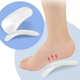 Plantar Arch Support Inserts Shoe Insoles for Plantar Flat Feet Over Pronation Arch
