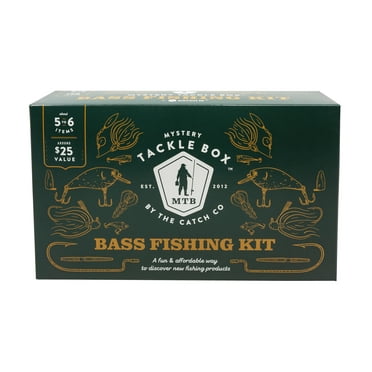 Mystery Tackle Box Regular Bass Fishing Lure Kit Freshwater, 1-Count