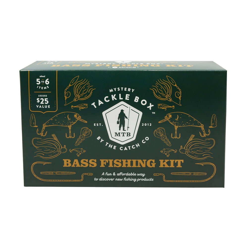 Mystery Tackle Box Fishing Kit Bass Regular