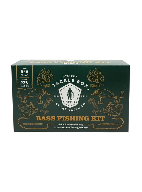Mystery Tackle Box Fishing Lure Kit - Bass Regular