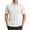 White, variant on KeShDi Summer Tshirts Shirts for Men Colorblock Short Sleeve Shirt In Breathable Fabric with Classic Collar Navy 2X