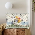 thumbnail image 3 of Winnie The Pooh Cartoon Pillow Covers Classic Print Polyester Sofa Cushion Covers Home Decor Living Room Cushion Covers for Bed Sofa Car 20" X 14", 3 of 6