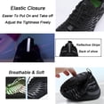 thumbnail image 4 of NEW HABIITS Breathable Non-Slip Wading Shoes Hiking Shoes Sneakers-Black and Blue 36, 4 of 9