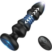 XOPLAY Vibromasseur Anal Télécommande Plug Anal Massage de la Prostate, Vibraitng Plug Anal Sex Toys pour Hommes