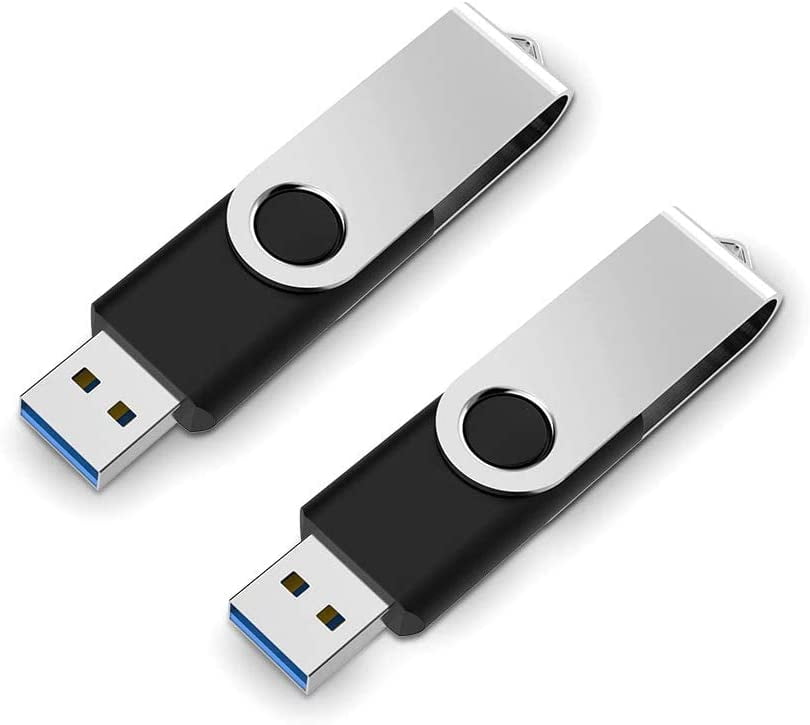 2 Pack 128GB USB 3.0 Drive Thumb Drive 128GB 128G USB Drive 128 GB Flash Drive USB 3.0 - Black - Walmart.com