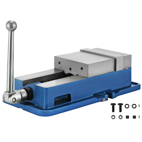 VEVOR Powerful Precise Clamping Vice 6 inch Vice Machine 59.4lbs Vice Precision Vice Accessory Set 1-3/4inch Jaw Precise Clamping Lock Table Vice
