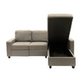 thumbnail image 3 of Serta Palisades Reclining Sectional with Right Storage Chaise, Oatmeal, 3 of 10