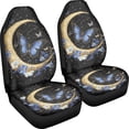 thumbnail image 3 of XYZCANDO Butterfly Moon Car Front Seat Covers for Man Waterproof Front Seat Cover Set Washable Elastic, for SUV Vehicle Truck, 3 of 10