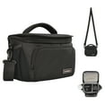 thumbnail image 1 of Cwatcun Camera Bag Travel Camera Shoulder Bag Water-resistant Shock-proof Camera Case for Mirrorless Camera with Removable Dividers And Shoulder Strap, 1 of 9