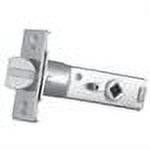 Baldwin 5510031 Passage Door Knob Latch for Backset - Non-Lacquered Brass