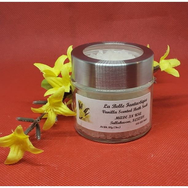 La Belle Fantastique Body Relaxing Bath Soak Vanilla Scented Walmart Com Walmart Com