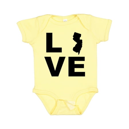 

Inktastic Love New Jersey Gift Baby Boy or Baby Girl Bodysuit