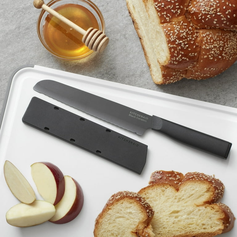 KitchenAid Classic Ceramic 6 Bread Knife | Black