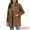 Brown, variant on DARING DIVA Women's Casual Work Oversized Thick Overcoat with Pockets M Brown