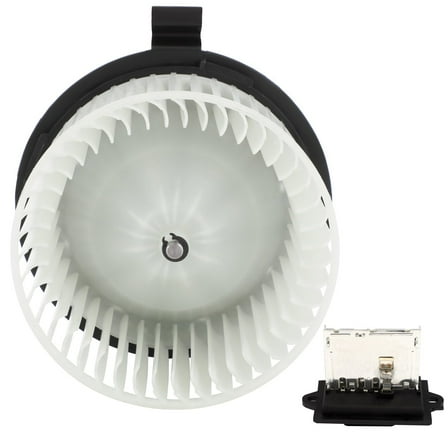 cciyu HVAC Blower Motor Blower Motor and HVAC Resistor Blower Motor Module fit for 2007-2011 for Nissan Versa
