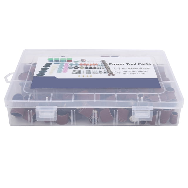 Juego de anillos abrasivos de arena 252 piezas NikouMX herramienta rotativa abrasiva