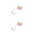 thumbnail image 1 of Vogacara Niños cámara de sala de juegos decoración fotografía Prop juguete portátil DIY regalos niños pequeños regalo colgante con cordón Rosado 2piezas Vogacara CBP161383, 1 of 6