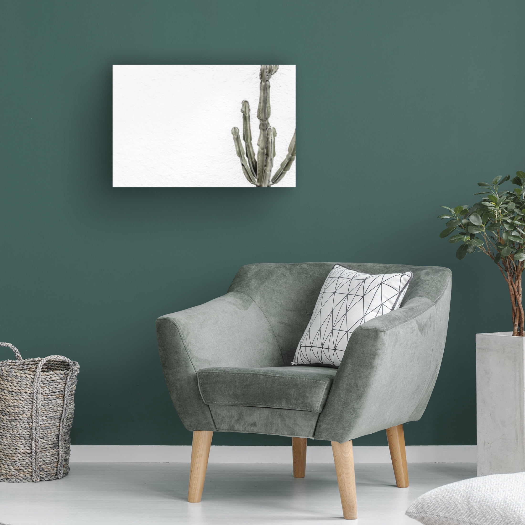 Trademark Fine Art Pictufy Studio III Cactus 4 Canvas Wall Art