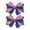 3#Clearance, variant on Stijggn Decorative Bow 4th of July Decorations Outdoor Pre-Tied Patriotic Wired Ribbon Bow, Independence Day, Memorial Day, Tree Topper Bow for Front Door Outdoor Decoration