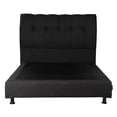 thumbnail image 2 of Box Base Cama Individual + Cabecera Nube Negro, 2 of 8