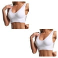 thumbnail image 2 of Sonducket Sujetador deportivo para mujer, ropa interior hueca transpirable a prueba de golpes para verano Type6 NO6, 2 of 6