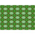thumbnail image 1 of Ahgly Company Machine Washable Indoor Rectangle Transitional Antique Bronze Green Area Rugs, 2' x 5', 1 of 7